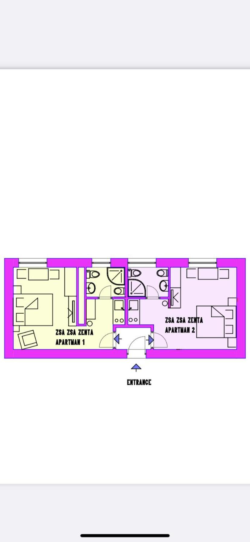 Apartment Zsa Zsa Zenta 1 Split Kültér fotó